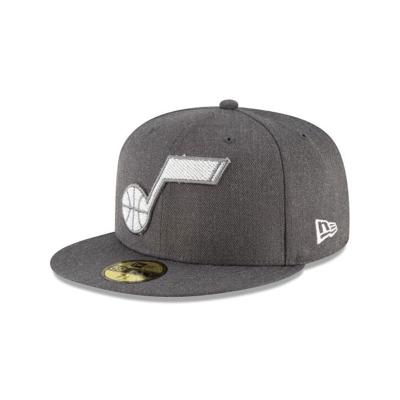 Utah Jazz Gorra | New Era NBA Terrycloth 59fifty Fitted Cap Mexico - Grises